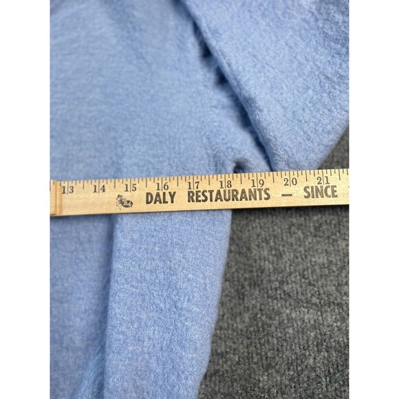 Peter Millar Sweater Womens XL Blue Merino Wool V-Neck Pinehurst Resort Golf - Picture 9 of 15